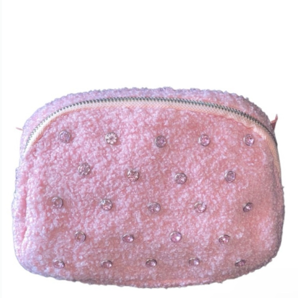 Living Royal Pink Textured Belt Bag